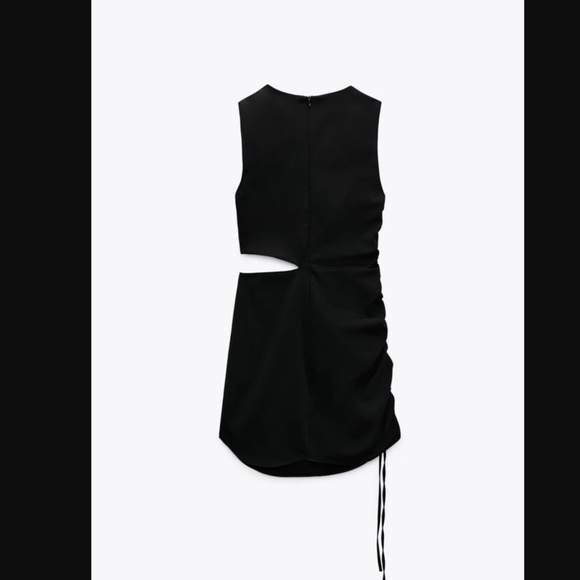 NWT ZARA CUT OUT DRESS sz XS - Picture 4 of 12